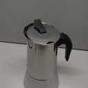 12 Cup Stovetop Espresso Maker Stainless Steel Moka Pot Stove Top Percolator Italian Coffee Makers Capable Mocha Greca Machine Cafe Classic Induction Cookers for Home and Camping 600ml 20oz (Silver)