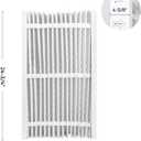 EXPXXFIL0016 MERV 13 16 x 25 x 5 Air Filter Media Compatible with Bryant/Carrier EZ-FLEX EXPXXFIL0016, 2 Pack