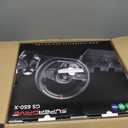 SUBSONIC - Superdrive GS650-X Steering Wheel with Manual Shifter, 3 Pedals, and Paddle Shifters - Racing Wheel for Xbox Series X/S, PS4, Xbox One - Black