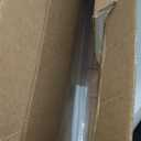 Prime-Line M 6256 Frameless Shower Door Bottom Seal for 1/4 in. Thick Glass Doors, Dual Flap and 45 Degree Drip Guard, 36 in., Clear Vinyl (Single Pack)