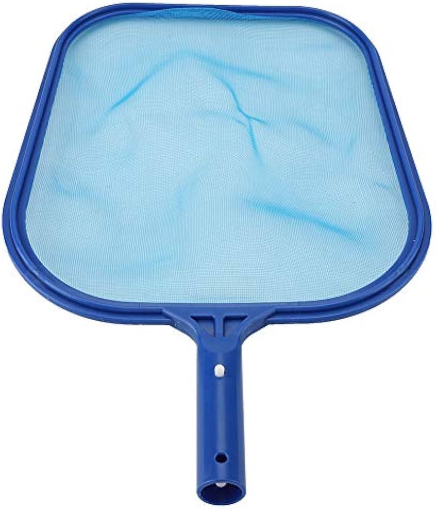 Sepetrel Pool Skimmer Net - Professional Heavy Duty Reinforced Frame Nylon Flat Leaf Rake Net, for Spa Pond Swimming Pool, Cleaning Supplies and Accessories, (Pole Not Included)