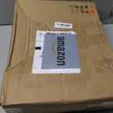 Briful Orchid Artificial Flowers 18in Red Fake Orchid Silk Flowers with Gold Ceramic Vase Faux Phalaenopsis Arrangement for Home Office Room Dining Table Centerpiece Modern Decor