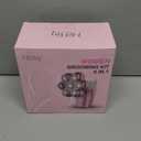 Electric Razors for Women Legs : 5-in-1 Rechargeable Body Shaver, 7D Wet & Dry Bikini Trimmer, IPX7 Waterproof Lady Hair Remover for Face Underarms Pubic, Rose Pink