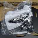 JOYTUTUS Fuel Door Hinge Mount Bracket Compatible with 2007-2026 Wrangler JK JL & Gladiator JT, Gasoline Pack Mount Backing Plate Kit Gas Can Mount Kit, Holds 2 Gal Gas Can Container