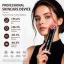 4-in-1 Facial Massager for Face & Neck, Red Light Skincare Device for Puffiness & Fine Line Care, At-Home Beauty Tool