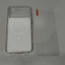 TAURI Original Design for iPhone 17 Pro Max Case, Compatible with MagSafe with Screen Protector, Anti-Yellowing Military-Grade Protection Shockproof Magnetic iPhone 17 ProMax Case, Clear White