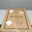 HOMECOOKIN Wood Bathroom Mirrors for Wall Mounted, 20" x 30" Rustic Wood Frame Wall Mirrors Decorative for Living Room or Bedroom Vanity Mirror (Natural) HH