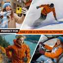 rivmount Winter Waterproof Ski Snow Warm Gloves for Women Men, Windproof Cold Weather Thermal with Touchscreen Fingers, for Running Driving Cycling Hiking Biking Outdoor Sports Daily Work