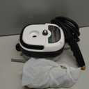 Steam Cleaner, 2500W High Handheld Steam Cleaner, 1L Portable Car Steam Cleaner, 6 High Speeds Pressure Temperature Steam Cleaning Machine with 3 Brush Heads for Kitchen Home Car Cleaning（White）