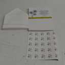 Fumete 50 Set Funeral Thank You Cards with Envelopes and Stickers Thank You Sympathy Cards with Meaningful Message Bereavement for Funeral Family Loved Ones Celebration of Life(Dandelion)