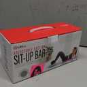 BWell  Suction Sit Up Floor Bar with Strong Suction Cup for Men and Women Portable 3 Level Adjustable Gym Equipment for Home and Gym Workout