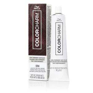 COLORCHARM Demi Permanent Hair Color | 5N Lightest Neutral Brown | Gloss, Refresh & Tone | 2 Fl Oz