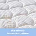 Mini Crib Mattress - 38x24x4 Inch- Dual Sided with Firm Support and Comfort Foam- Breathable, Quiet and Odorless, Fits Most Mini Cribs (Does Not Fit Playard or Standard Crib)