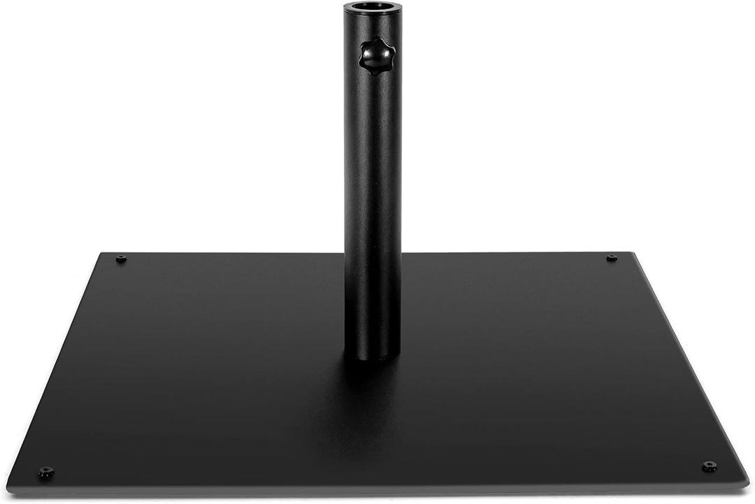  24.2LB Patio Umbrella Base, Black