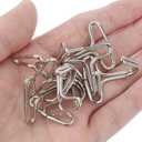 Car Seat Cover Hook, 20 Pcs Car Seat Locking Clip Stainless Steel Car Seat Hooks Metal Fixing Hanger Bag Hooks for Car Fastener Car Seats Mat Pad Headrest Cover Installation Replacement