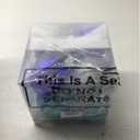 Poen 8 Pcs 4" Christmas Ball Ornaments Christmas Tree Hanging Decorations Xmas Plastic Shatterproof Colorful Ornaments Set with Rope for Holiday Party (Blue Silver)