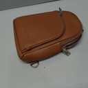 INICAT Small Travel Purse, Anti Theft Crossbody Bag for Women, Brown