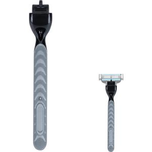 Replace Handle Compatible with Gillette Mach3 Razors for Men, Comfort Glide Razor Handle Non-Slip Ergonomic Handles, Only The Gamepad (1 Pack Black)