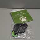 EXPAWLORER Anti-Slip Dog Socks, Dog Boots & Paw Protectors to Prevent Licking, Dog Shoes for Hot/Cold Pavement, Double Sides Non-Skid Traction Control on Hardwood Floor for Senior Dogs (Small (4 Count), Black)