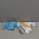 Fuutreo Diaper Cake Kit for Boy Baby Shower Elephant Diaper Cake Baby Shower Decorations with Ribbon Cutouts Gender Reveal Cards,Raffia for Gender Reveal Party Birthday Table Decor Supplies