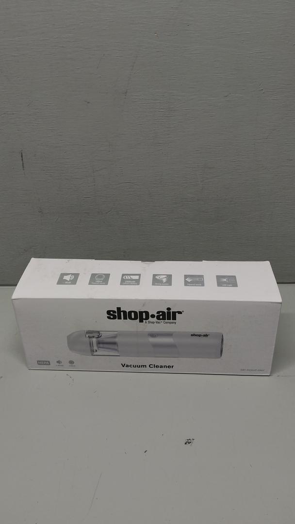 SHOP·AIR Cordless Handheld Vacuum Cleaner, 5500Pa 65W Powerful Suction, Mini Vacuum with Attachments, Rechargeable 2500mAH Li-ion Battery, for Home, Office and Car