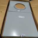 MIDWEST R281CB1  Metered Service Entrance  Weatherproof 200A OH/UG Meter Socket Main  4 Circuit space  NEMA 3R Rated  Surface Mount  Ringless  NEC Compliant
