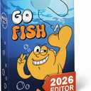 3 x KING PRINT Go Fish Yourself Card Game  Adult Party Game, Funny Fish Card for Holiday Nights, Gag Gifts for Friends | 52 Cards, 13 Pairs, 2+ Players