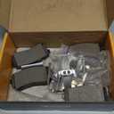 HZ537 Premium Replacement Rear Brake Pad Set Compatible with Acura and Honda Accord Civic CRZ Prelude S200