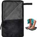 Wet Bag, Wet Dry Bag, Wet bag for swimsuit, Travel, Beach, Pool, Diapers, Dirty Yoga Gym Clothes, Waterproof Embedded Towel Wet Bag(Fleece)-Leakproof Wet Clothes Bag, Beach Travel Essentials (15.7*9.8inch, Leopard Black)