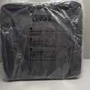 Lesure Collapsible Dog Crate - Portable Travel Kennel for Large Dog, 4-Door Pet Crate with Mesh Windows, Indoor & Outdoor, Black (36.0"L x 25.0"W x 25.0"H)