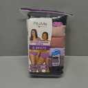 Fruit of the Loom Women's Eversoft Cotton Brief Underwear, Tag Free & Breathable,  (6 Pack - Assorted Colors) 13/5X