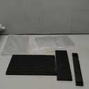 Display Cases for Minifigures, 4 Mini-Figure Display Boxes Fits for Block Figures, Minifigures Cases with 3 Removable Stands Fits for Lego 95% Minifigs, Characters and People, L, Black