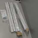 MOOD Mini Blinds | 32 inch blinds for windows | 1" Cordless Vinyl Window Treatment | Premium White | 32 x 36