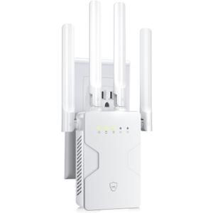 2026 New WiFi Extender Internet Booster for Home, Long Range up to 18ksq.ft, Wireless Internet Repeater Routers Signal Amplifier for Home, 15X Speed Access Point Ethernet Port, Mesh WiFi, 1-Tap Setup