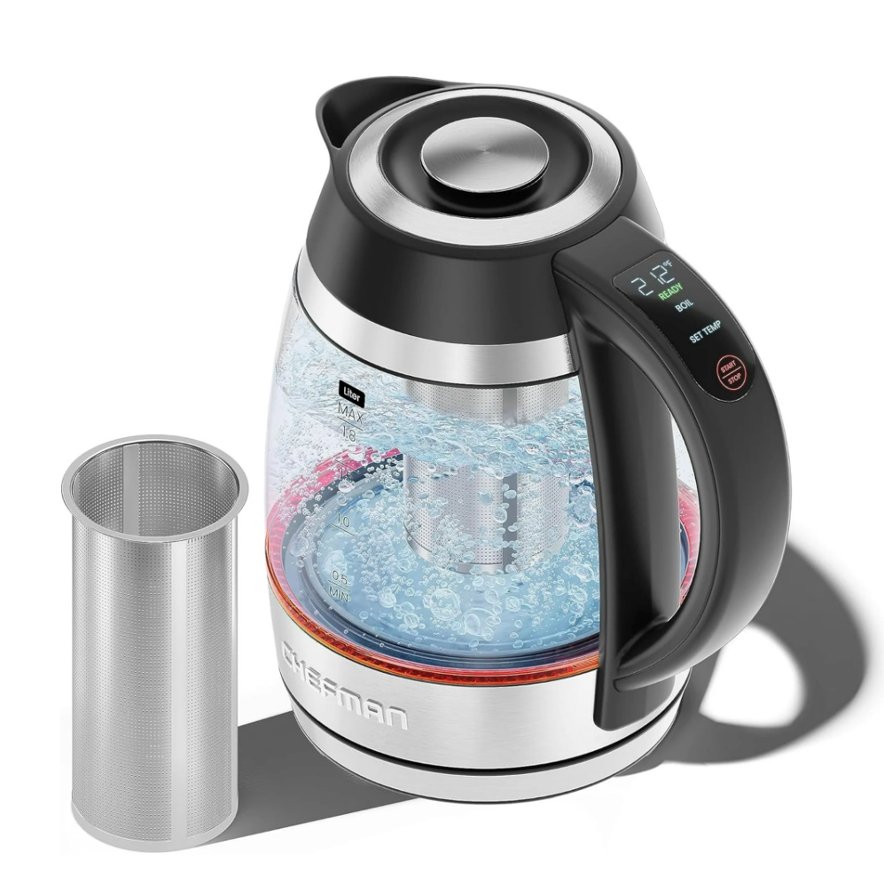 Chefman Custom-Temp 1.8L Keep Warm Kettle