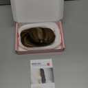 REECHO Human Hair Toppers for Women Real Human Thick Hair Topper Invisible Wiglett for Daily Wear Adding Instant Volume, Medium Brown with Highlights (3.6x4.6")