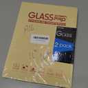 SPARIN Screen Protector for iPad A16 2025 11th (11 Inch) /10th Generation 2022 (10.9 Inch), 2 Pack Tempered Glass for iPad 11/10 Gen, Case Friendly, Anti-Scratch, Touch Sensitive