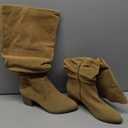 Amazon Essentials Women's Tall Block Heel Boots Size 7 1/2