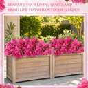 100 Pcs Artificial Faux Bougainvillea Fake Flower Silk Bougainvillea Branches UV Resistant Outdoor Indoor Decoration for Wedding Home Centerpieces Outside Decor (Rose Red)