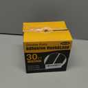 Navona 2 Boxes Heavy Duty Hook and Loop Strips with Adhesive, 60Ft Total x 1 Inch Hook and Loop Tape with Backing for Home, Office, School, and Crafting Projects, Black