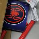 Delta Children Marvel Spider Man Kids Table Set with Storage (2 Chairs Included) Greenguard Gold Certified, Onesize, Blue/Red