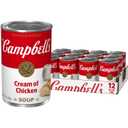 Campbell's Condensed Cream of Chicken Soup, 10.5 oz Can (12 Pack) (BB: July 11, 2027)