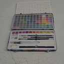 Watercolor Paint Set with 100 Bright Colors: for Adult Beginners & Professional with Metallic - Travel Sized Water Color Art Kit Palette