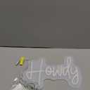 Howdy Neon Sign for wall decor,USB Led Light Up Signs for Bedroom Birthday Wedding Party Boyfriend Girlfriend Lover Room Bathroom neon light personalized Decoration Gift with 3-Lever Brightness - Amazon.com