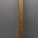 Ivilon Tension Curtain Rod - Spring Tension Rod for Windows or Shower, 54 to 90 Inch. Warm Gold