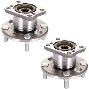 ECCPP Wheel Hub and Bearing Assembly Rear 512490 fit for Ford Fiesta 2011-2018 4 Lugs Wheel Bearing Hubs with ABS 2pcs