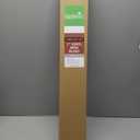 CALYX INTERIORS Room Darkening Vinyl Mini Blinds, Cordless, 1" Slat, 22.5" W x 36" H, White. Inside Mount in Windows 22.75 in. and Greater; Indoor Window Shades