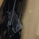 Drive Medical Lightweight Folding Transport Wheelchair - Reliable Mobility Support - Durable Steel Frame - Swing-Away Footrests - Compact Travel Design - Silver (1 Count (Pack of 1))