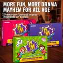 QUOKKA Charades & Guessing Game for Kids & Teens - 120 Hilarious Scenarios & Quirk Cards | Perfect for Family Game Night, Parties, Gifts & Reunions | Ages 8+ | Original Pack