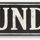 Self Serve Laundry Wood Wall Decor - Large Farmhouse Laundry Sign - Open 24 Hours, Small